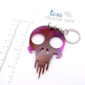 Skull Self-Defense Keychain